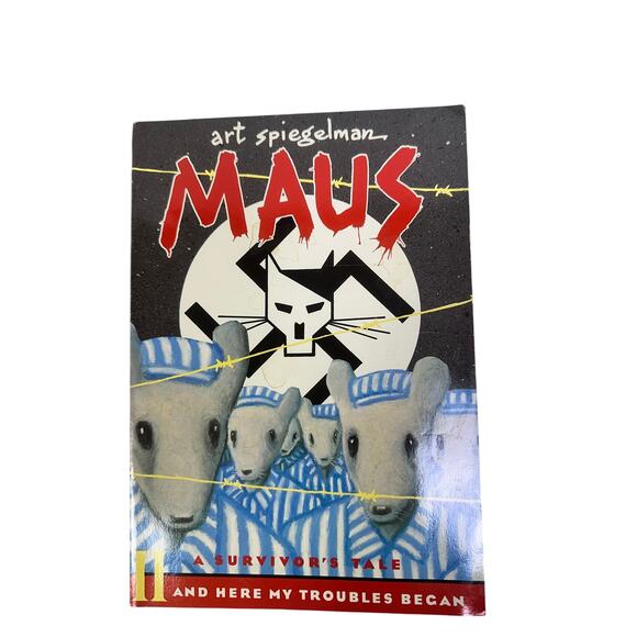 'Maus' a Survivor's Tale Book 1 & 2 by Art Spiegelman 1991 - Picture 3 of 8